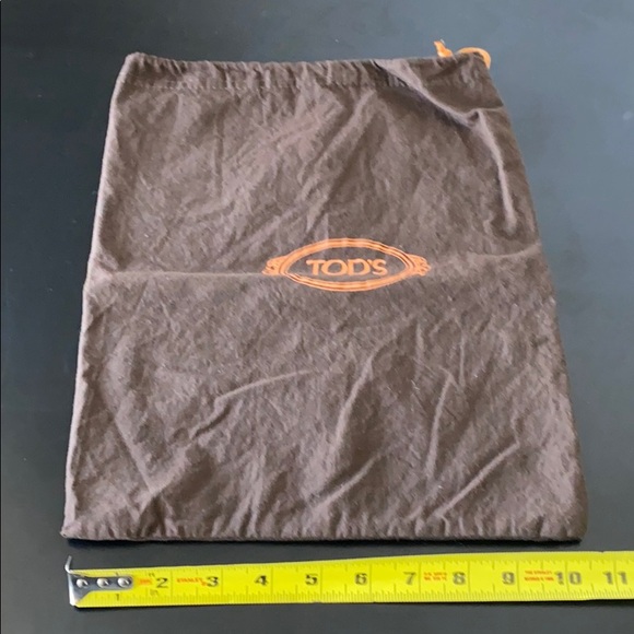 Tod’s Shoe Cotton Brown Dust Bags Set (2) - Picture 4 of 5